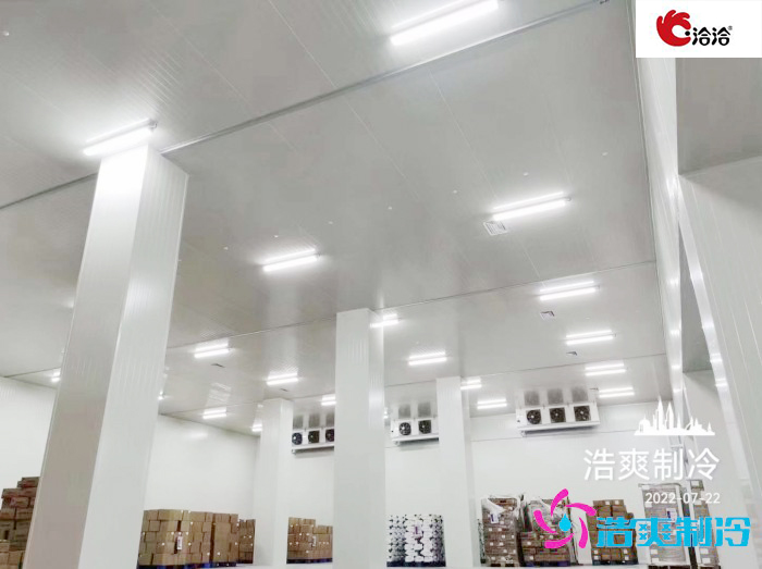 長(zhǎng)沙洽洽5000立方食品冷庫建造工程